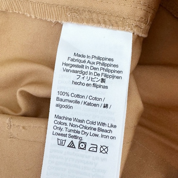 J Crew Argonne Wide Leg Pant in Trench Canvas - Tan | 4 NWT - Picture 11 of 14